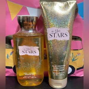 BATH & BODY WORKS 2-Piece Set  "in the STARS"Body Lotion + Shower Gel FRESH!
